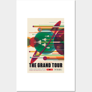Grand Tour space tourism poster (C037/2163) Posters and Art
